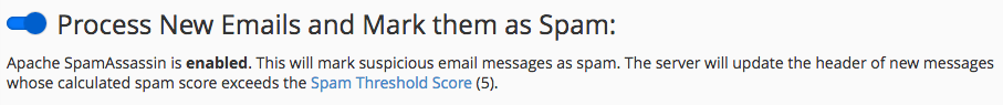 Schermafbeelding 1 bij de handleiding Hoe houd ik spam tegen via Spam Filters?